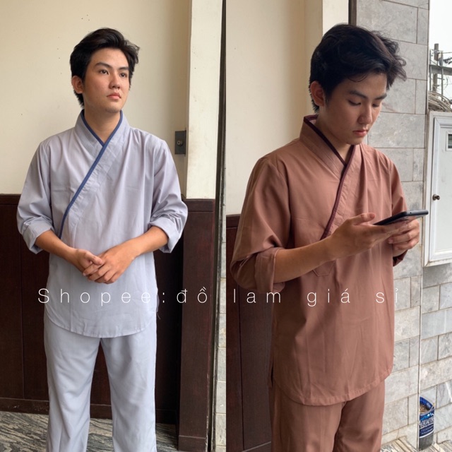 ĐỒ LAM ĐI CHÙA # NHẬT NAM KHÔNG THÊU KATE & XÔ