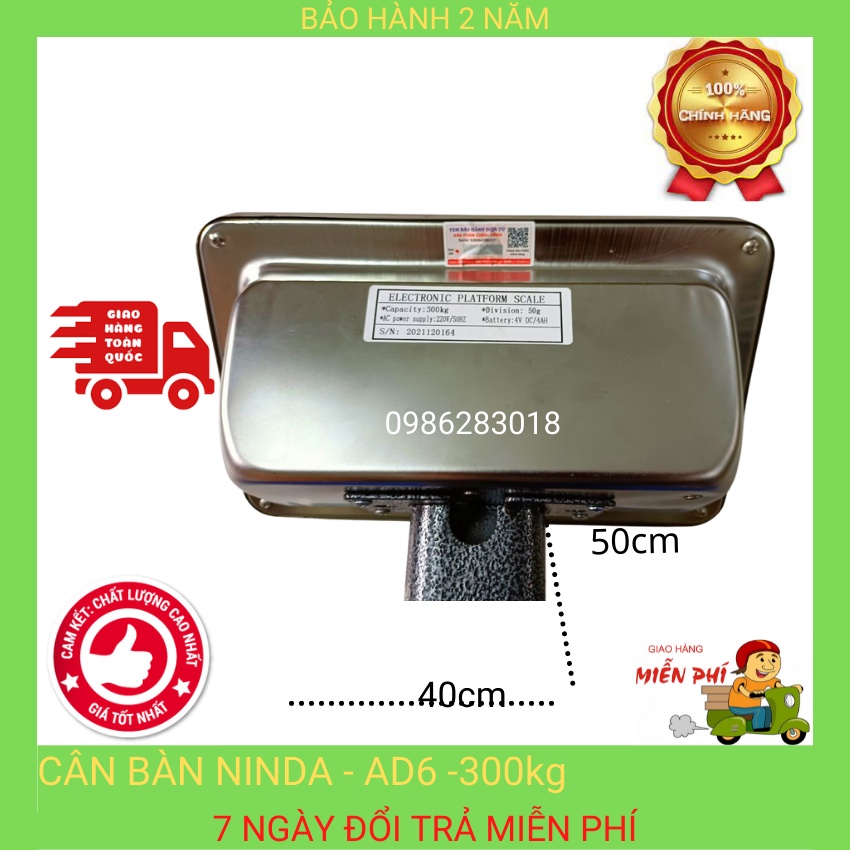 Cân điện tử tính tiền cao cấp dùng cho cân hàng hóa nông sản cân bàn 300Kg - BH 12Tháng