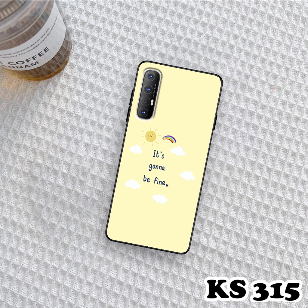 Ốp lưng Oppo Reno 3 - Oppo Reno 3 Pro - Ốp in hình BlueSky - Chất liệu TPU chống sốc bảo vệ lưng máy