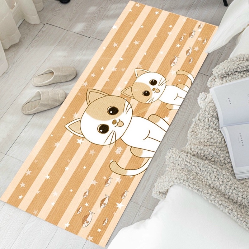 Thảm Trải Sàn, Thảm Bali Trang Trí Phòng Ngủ Phòng Thước 80x2m