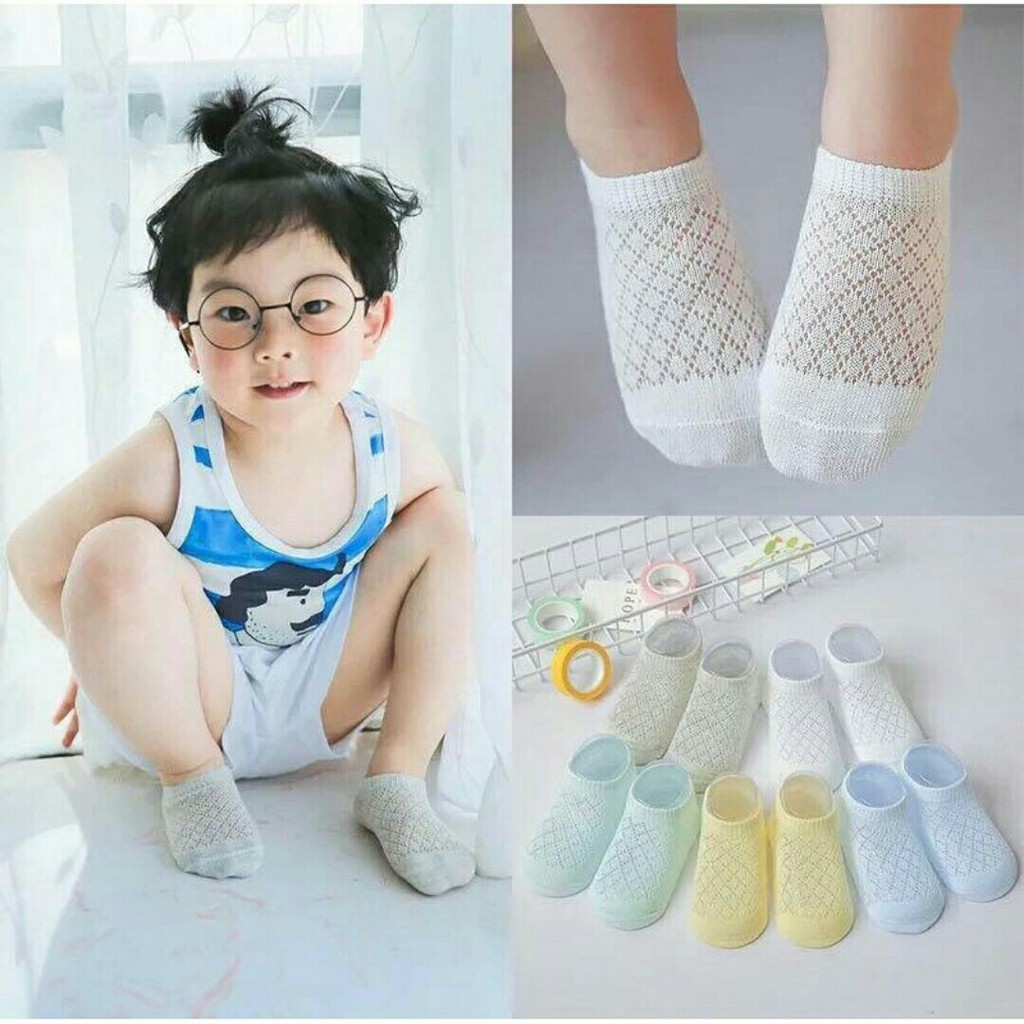 Sét 5 đôi tất lưới cho bé