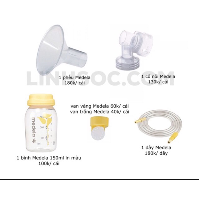 Phụ kiện máy hút sữa