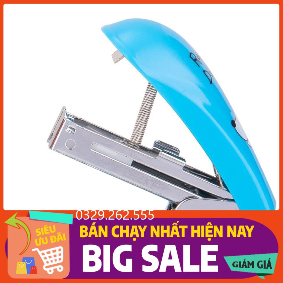 (FreeShip) Dập ghim mini Deli , Đính kèm 1000 chiếc ghim 12 trang E0253