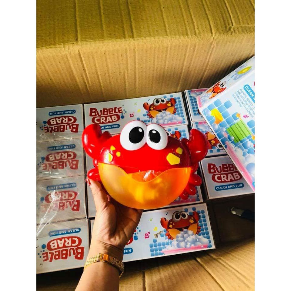 Cua thổi bong bóng xà phòng phát nhạc