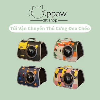 Túi vận chuyển phi hành gia cho thú cưng, túi vận chuyển chó mèo đeo chéo