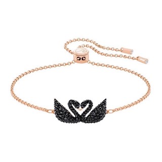 Vòng Tay Mạ Bạc 925 Trang Trí Thiên Nga Đính Đá Xinh Xắn Mẫu Mới 2023