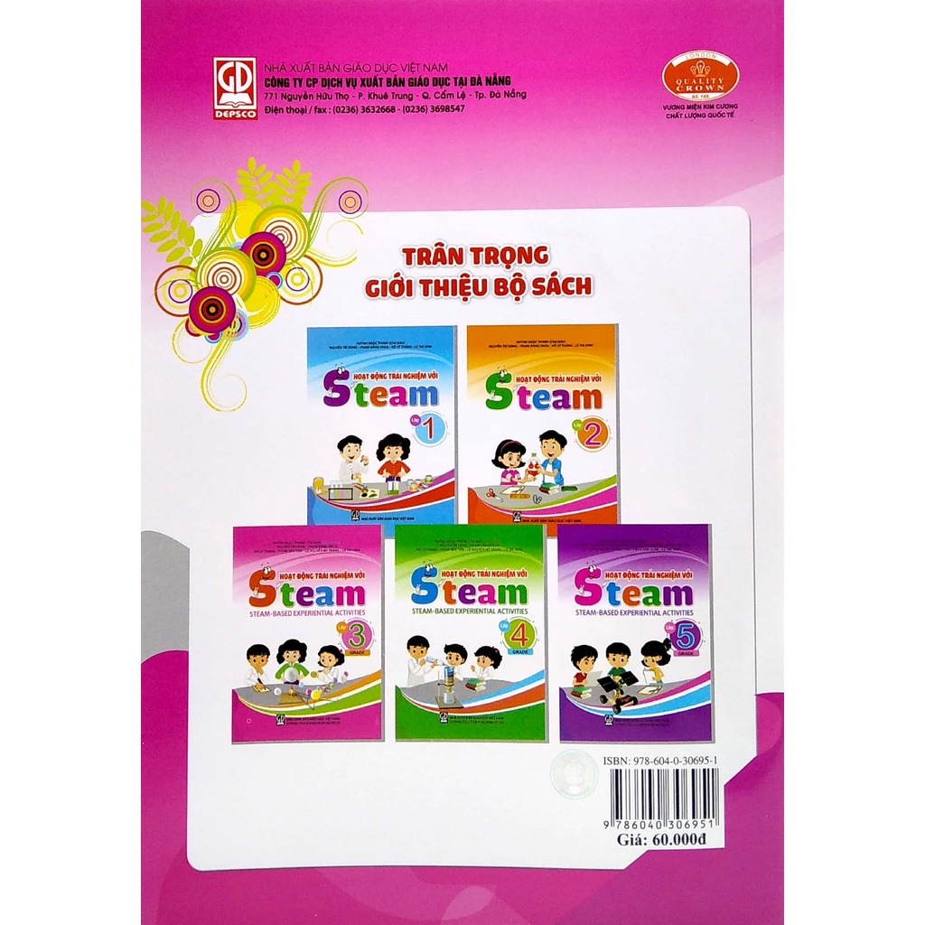 Sách Hoạt Động Trải Nghiệm Với Steam - Lớp 3