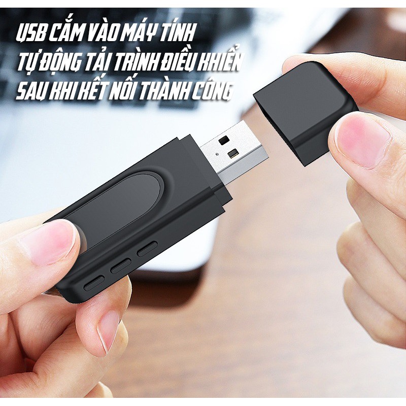 Thiết Bị Thu Phát Nhạc Không Dây USB Bluetooth 5.0 ZT-1 BEESIR