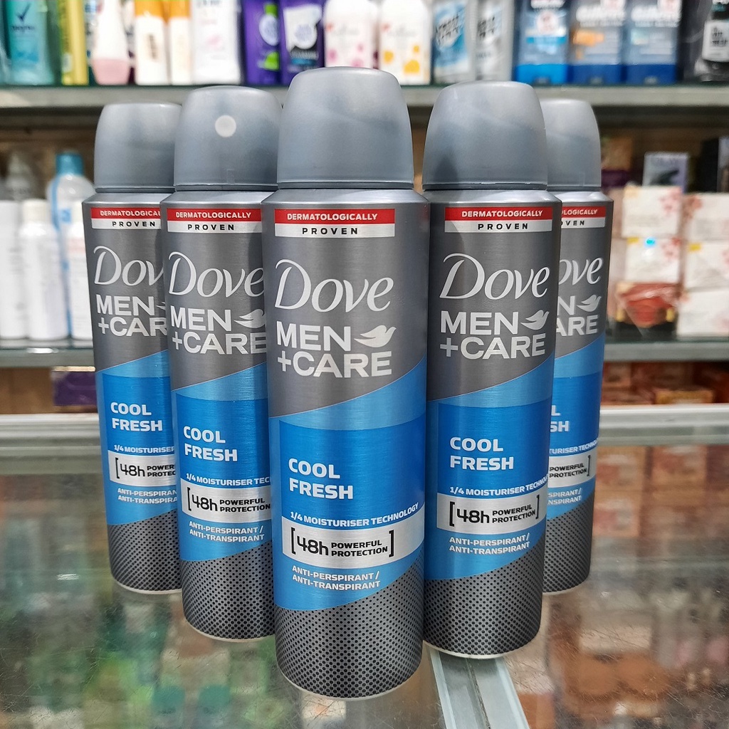 Chai xịt nách nam Dove Men Care 150ml - Sịt khử mùi nam