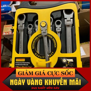 Dụng cụ xe máy. Bộ Cà Lê Gật Gù SIENNGO 7 Chi Tiết Cao Cấp