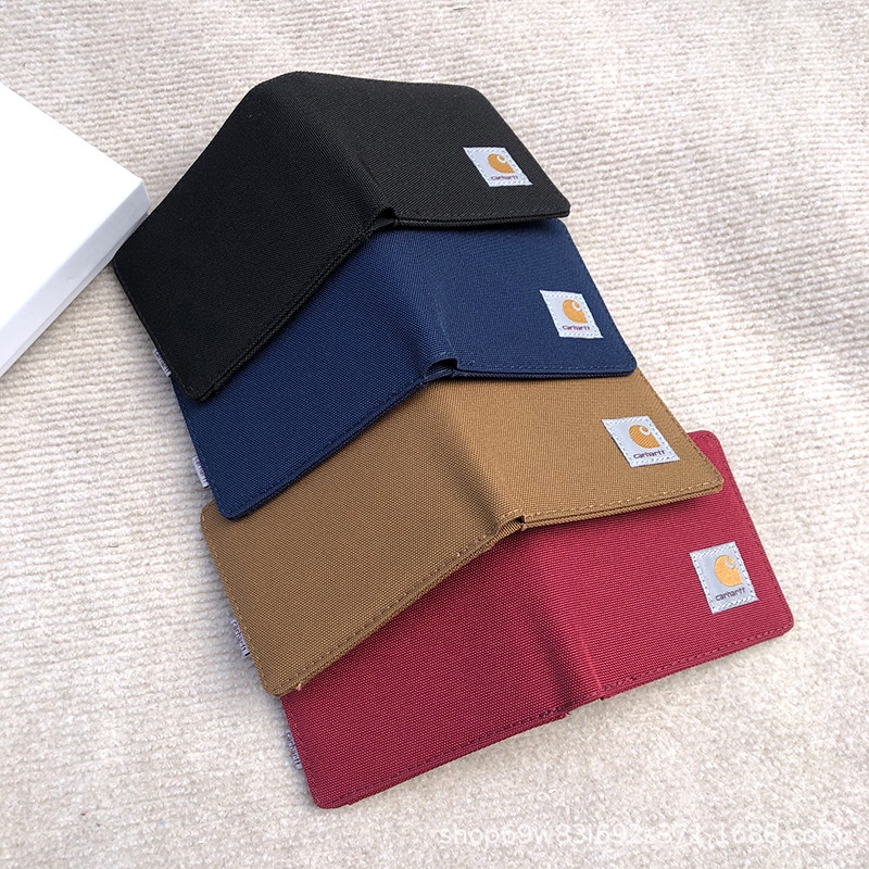 Ví mini CARHARTT Ví nam cao cấp vải canvas chống thấm cao cấp