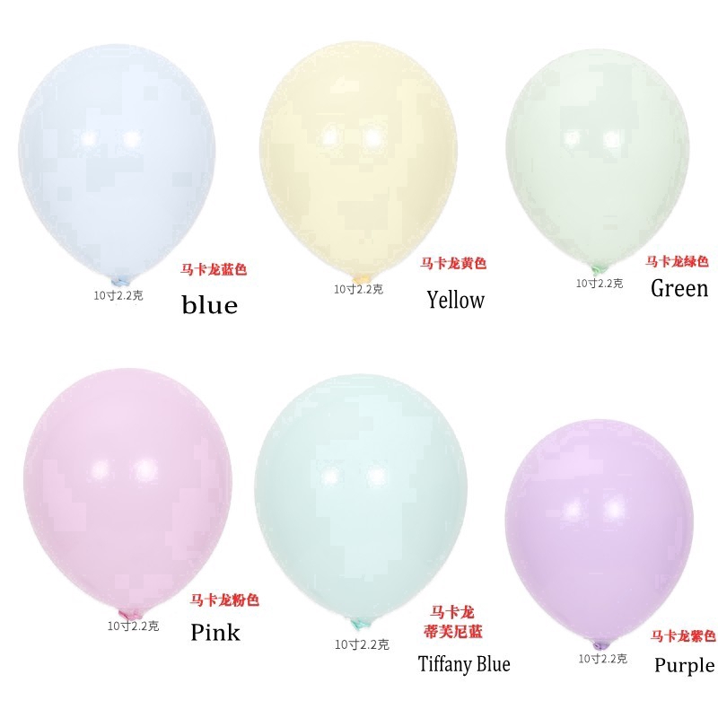 Bộ 30 bong bóng latex 1 Inch dùng trang trí sinh nhật / đám cưới chất lượng cao