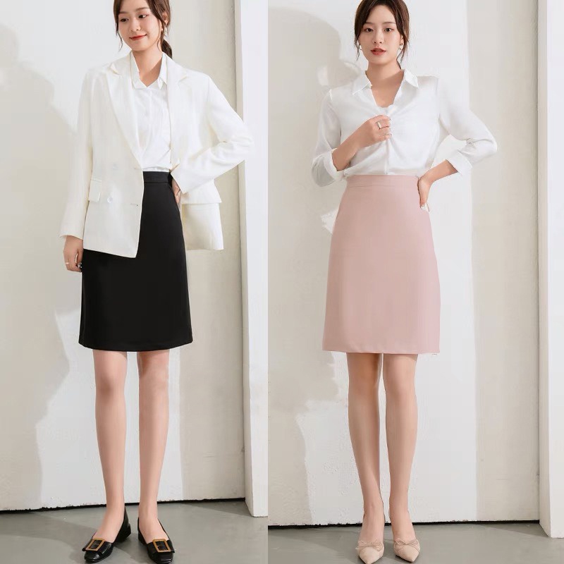 Chân Váy Chữ A Có Túi Chéo Đến Gối Chân Váy Trẻ Trung TC50