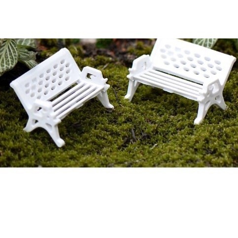 Ghế công viên tiểu cảnh mini tiểu cảnh sen đá trang trí bể cá