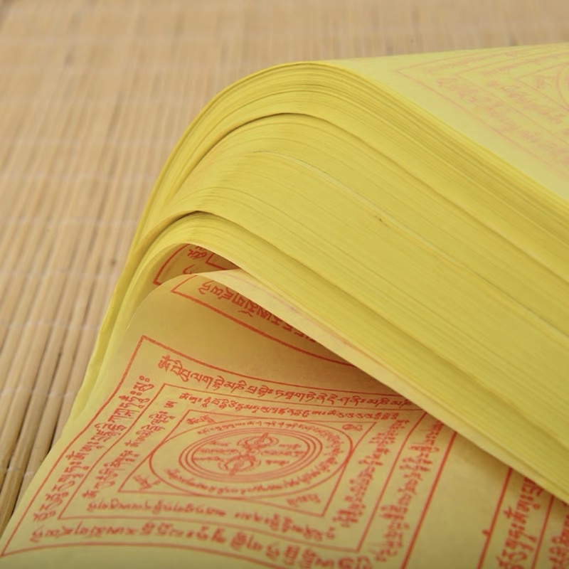 Giấy kinh văn giải thoát siêu độ Lục Đạo Kim Cang