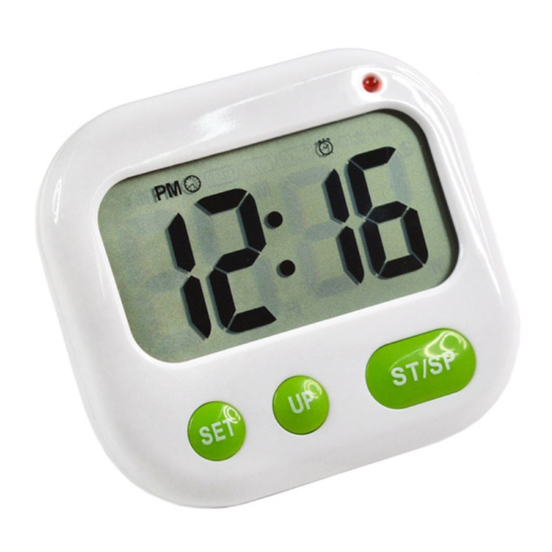 Đồng Hồ Báo Thức Kỹ Thuật Số LCD Bằng PCF * Có Đèn Nền Thiết Kế Nhỏ Gọn Tiện Dụng