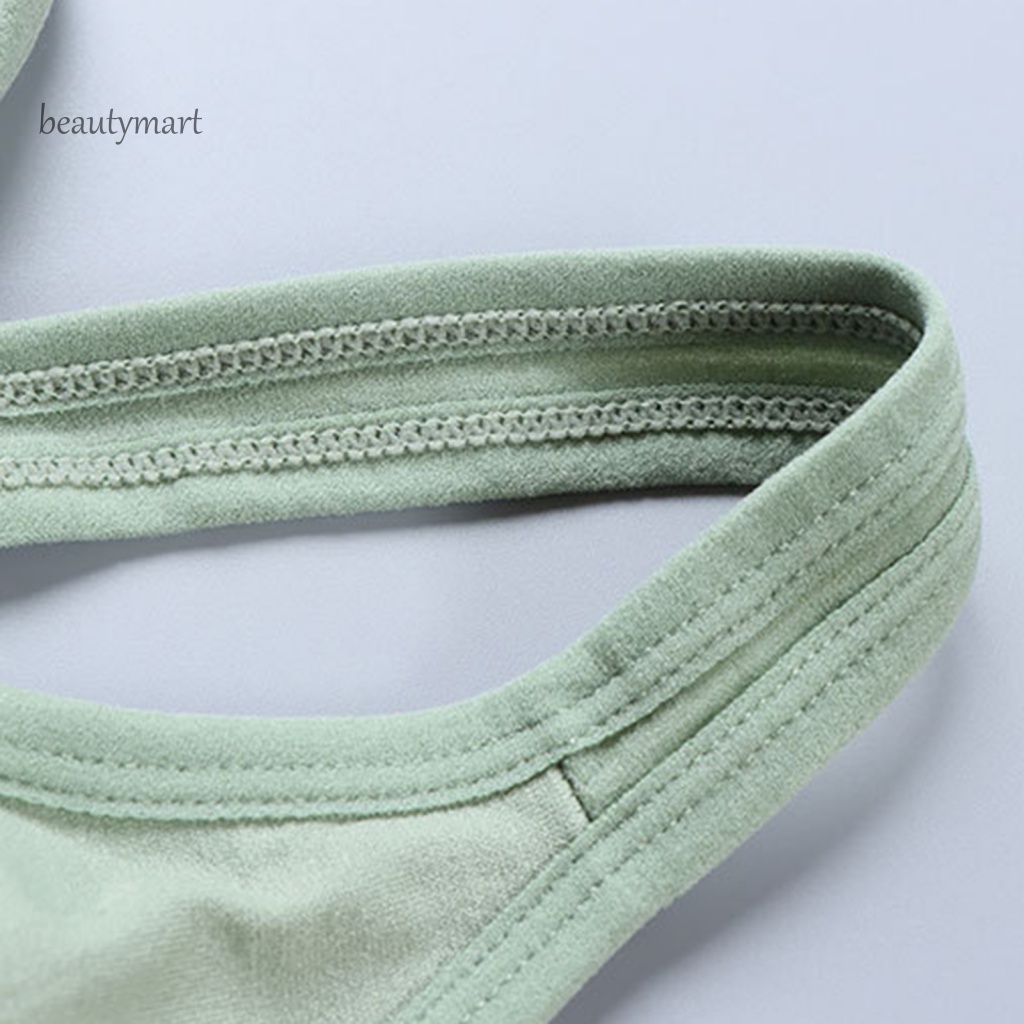 Áo Bra Thể Thao Không Gọng beautymartm1 Chất Liệu Thấm Hút Khô Thoáng Nhanh Chóng
