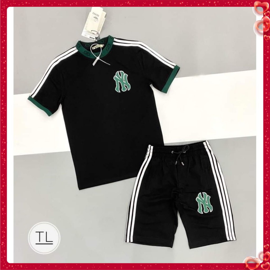 Bộ hè nam thể thao tag thêu chữ NY hot nhất 2021 | BigBuy360 - bigbuy360.vn