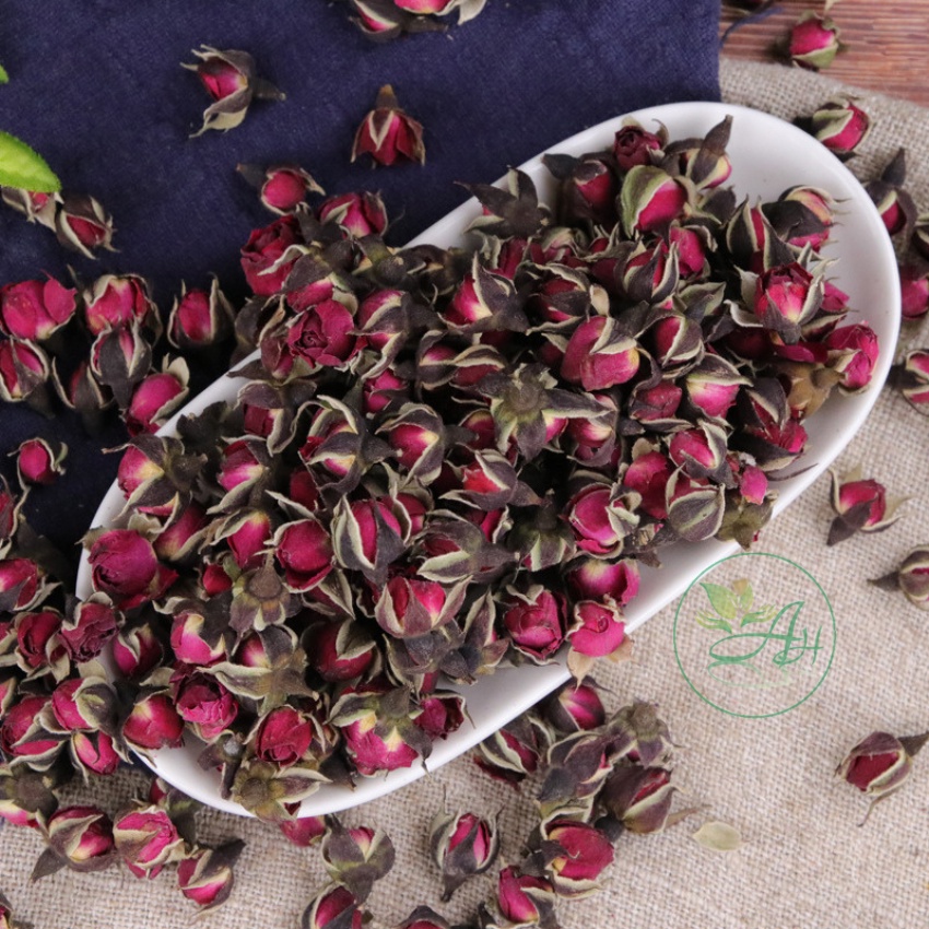 Trà Hoa Hồng Tây Tạng 100gr Sấy Khô Nguyên Nụ Thơm Đẹp Đẹp Da, Giảm Stress, Thải Độc, Chống lão hóa