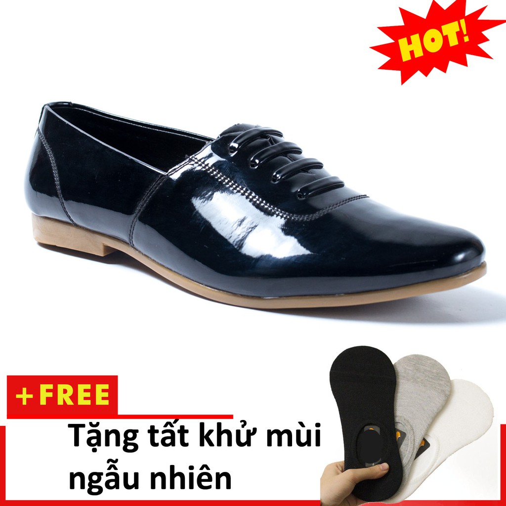 Giày Lười Nam Cao Cấp Hàng Hiệu Tặng Kèm Tất -M97(T)-SP12