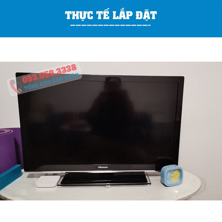 Chân Đế Tivi Đa Năng 26 - 32 Inch - Model: DZ32 - Chân Tivi Đặt Bàn Mặt Kính Cường Lực - Sang Trọng - Cao Cấp