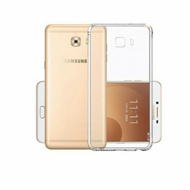 Ốp galaxy C9/C9 pro silicon trong suốt