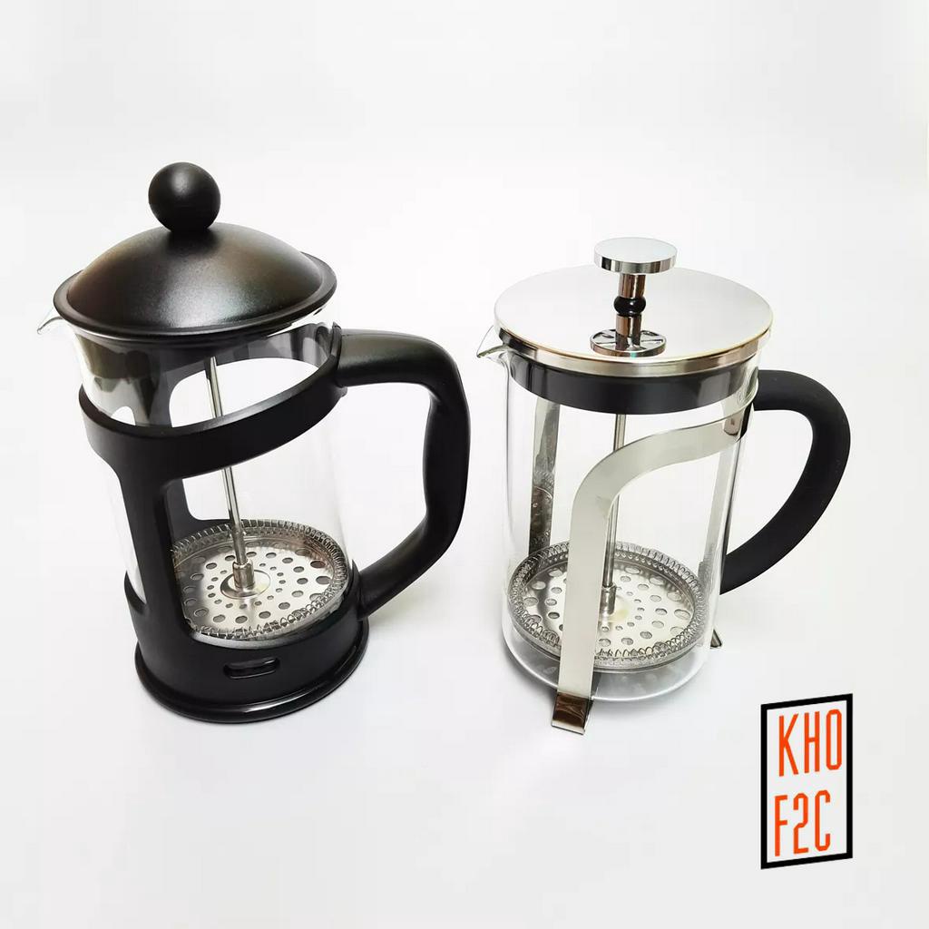 Bình Thủy Tinh Pha Trà, Pha Cà Phê French Press 800ml LLG019/ LLG018