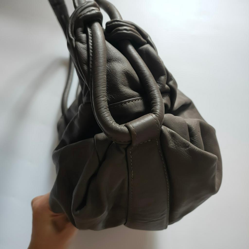 Túi vai da thật secondhand Đồ Si Bon TD620