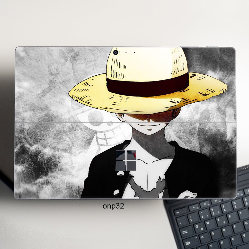 Skin dán hình One Piece x22 cho Surface 3 2015; Go, Go 2, Go 3; Pro 2 3 4 5 6 7 8 X