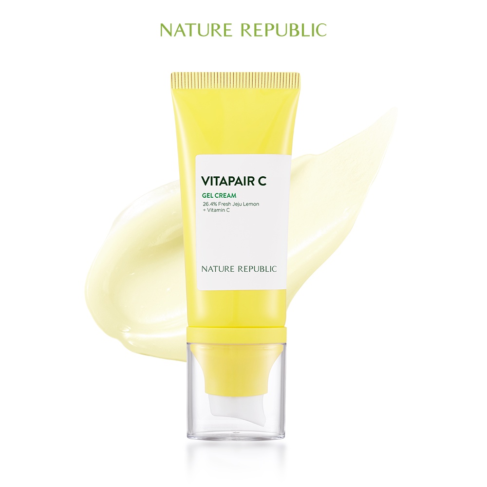 Kem dưỡng mờ thâm, sáng da Hàn Quốc Nature Republic Vitapair C Gel Cream 50ml Quatangme