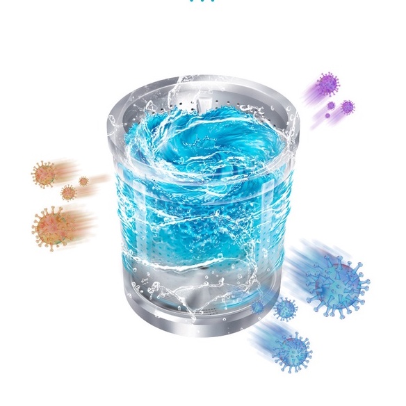 Hộp 12 viên tẩy lồng máy giặt tiện dụng