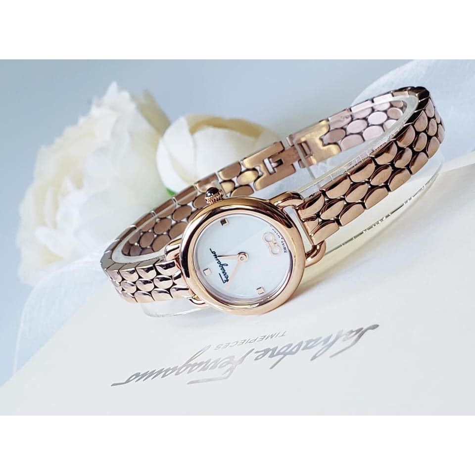 Đồng hồ nữ chính hãng Salvatore Ferragamo VARINA - máy quartz pin Thụy Sĩ - Kính Sapphire
