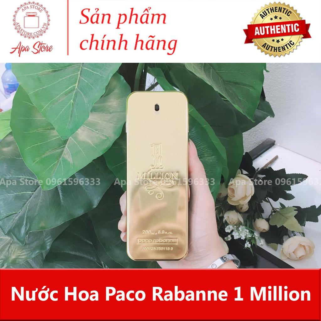 Nước Hoa Nam Paco Rabanne 1 Million Chai Full 100ml