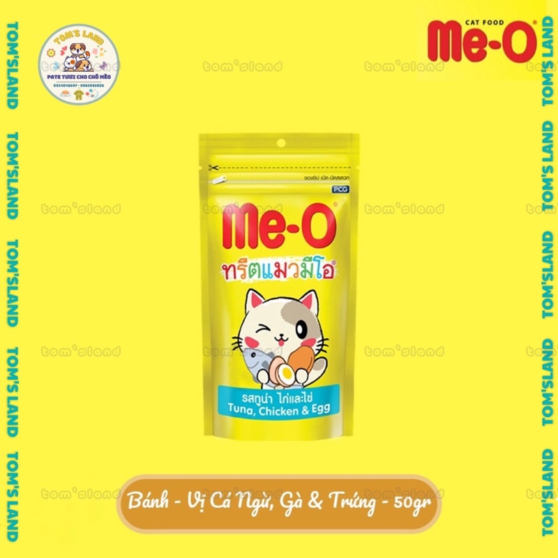 Bánh thưởng cho mèo Me-O 50g