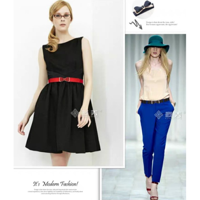 Thắt lưng nữ Dây nịt nữ đai váy đẹp thời trang Hàn Quốc