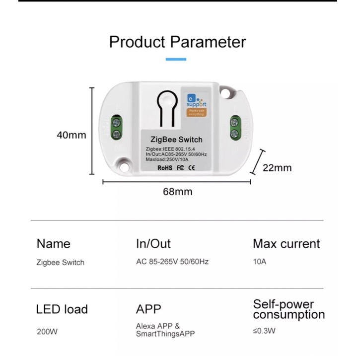 Công tắc Zingbee sử dụng được cho cả hệ Tuya và Ewelink