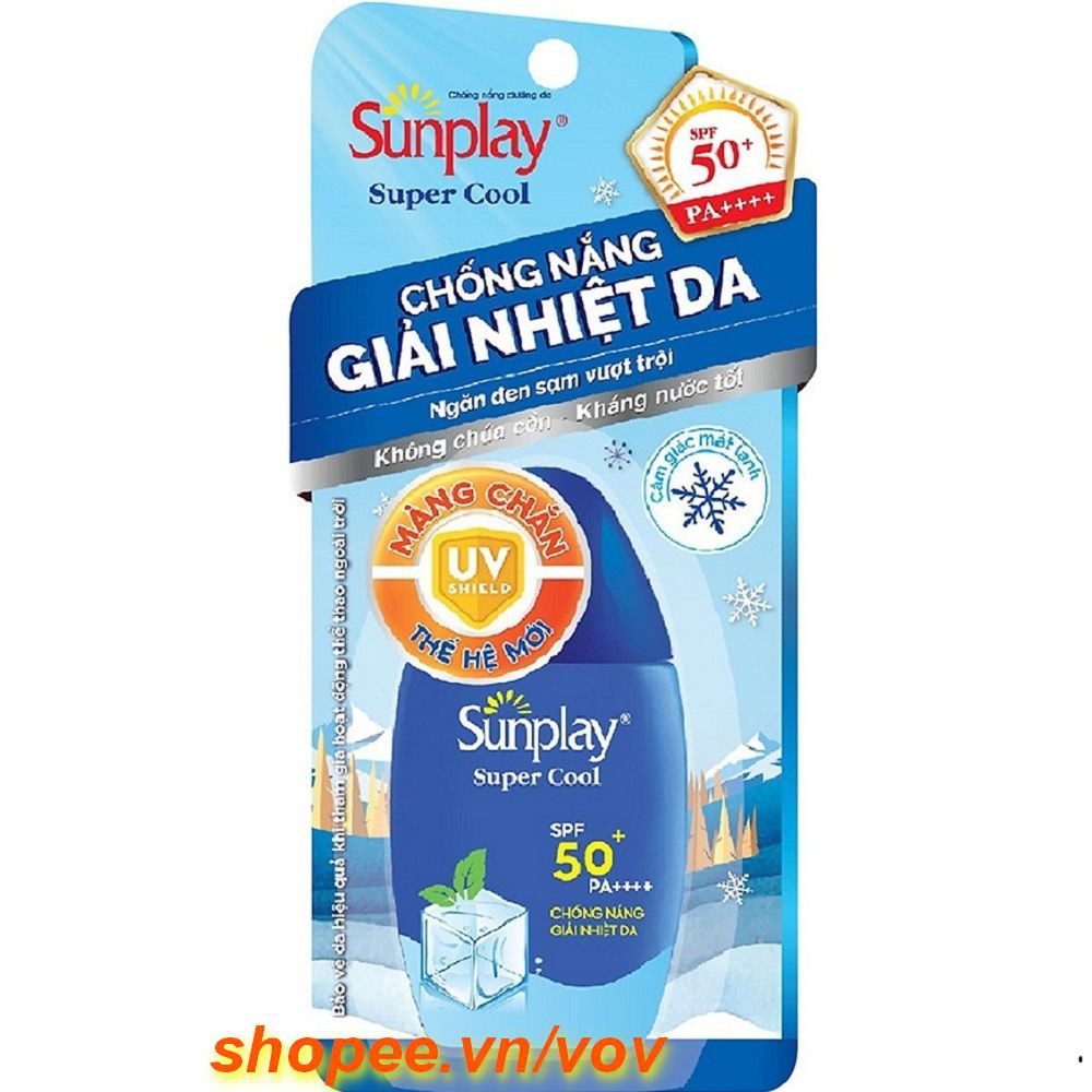 Sữa Chống Nắng Sunplay SPF50+/PA++++ 30g Super Cool 100% chính hãng, vov cung cấp và bảo trợ.