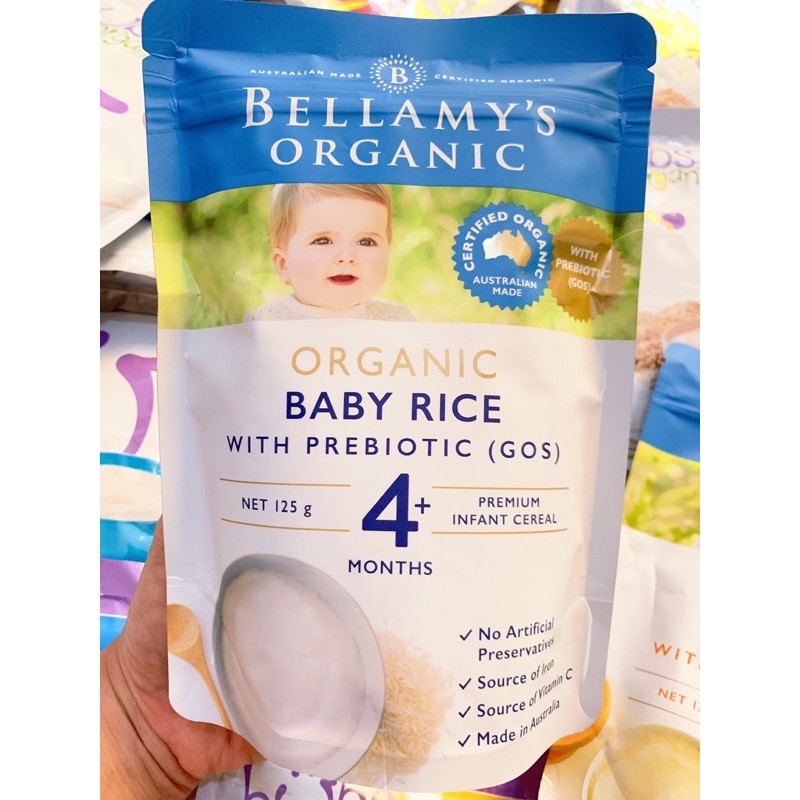 Bột ăn dặm BUBS ORGANIC ÚC ( KO cần nấu. Hsd 30 ngày sau khi mở gói)