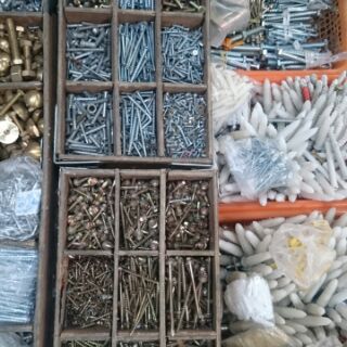 Tắc kê nhựa, vít 3