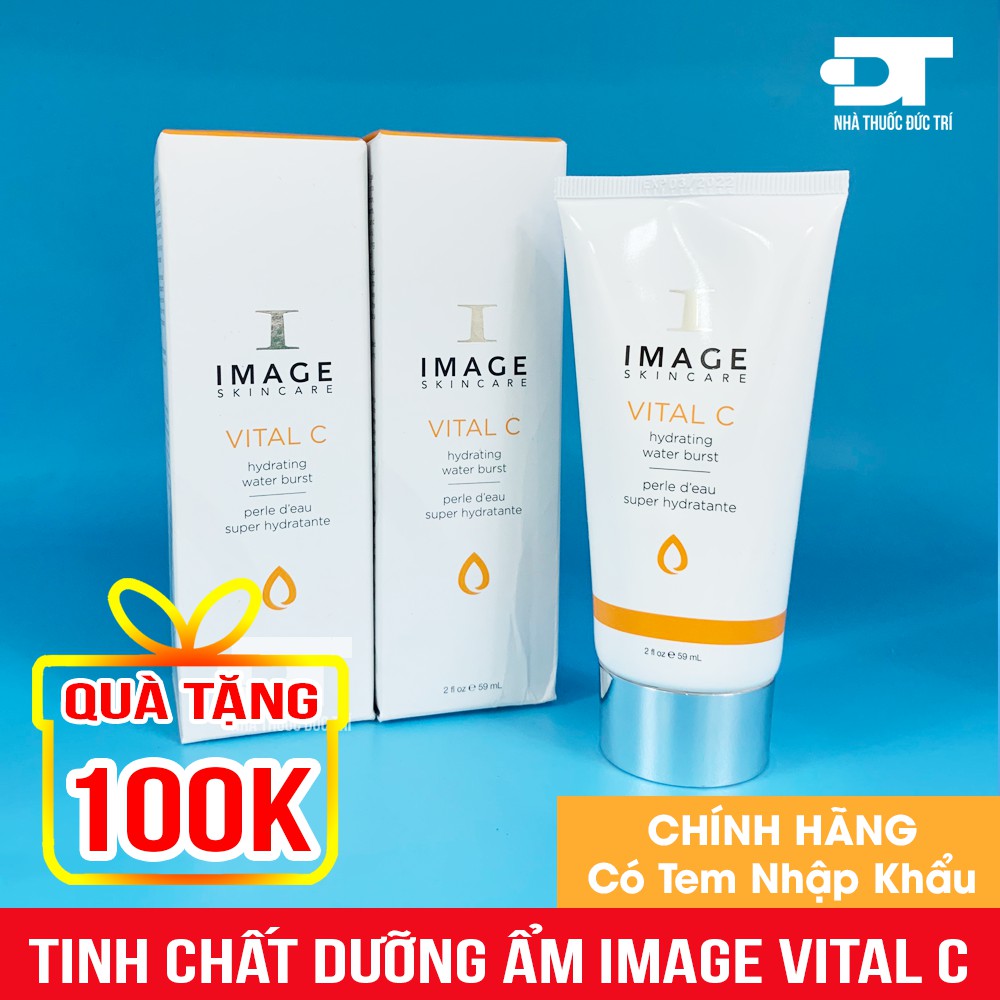 [CHÍNH HÃNG] Tinh chất dưỡng ẩm IMAGE VITAL C HYDRATING WATER BURST (59ml)