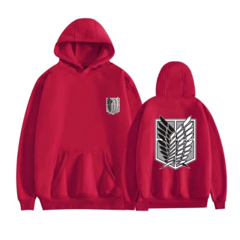 ( Mẫu Mới) Áo Hoodie Dài Tau Hoạt Hình Anime Attack On Titan Nam Nữ Unisex | BigBuy360 - bigbuy360.vn