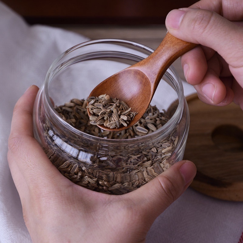 Muỗng gỗ nhỏ múc gia vị/pha trà/cà phê tiện dụng