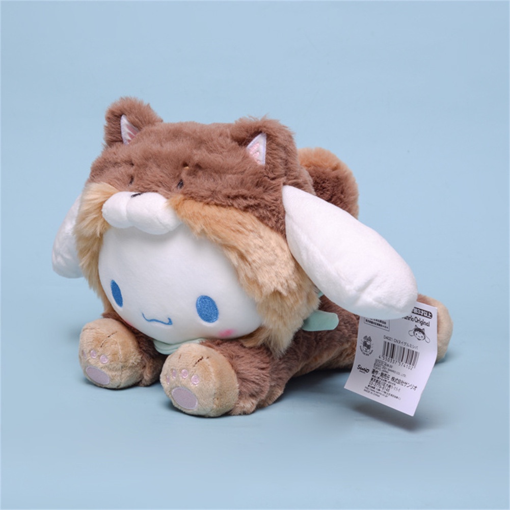 Sanrio Búp Bê Nhồi Bông Đồ Chơi Hình Cinnamoroll / Mèo / Cinnamoroll / Hoạt Hình Đáng Yêu Cho Bé