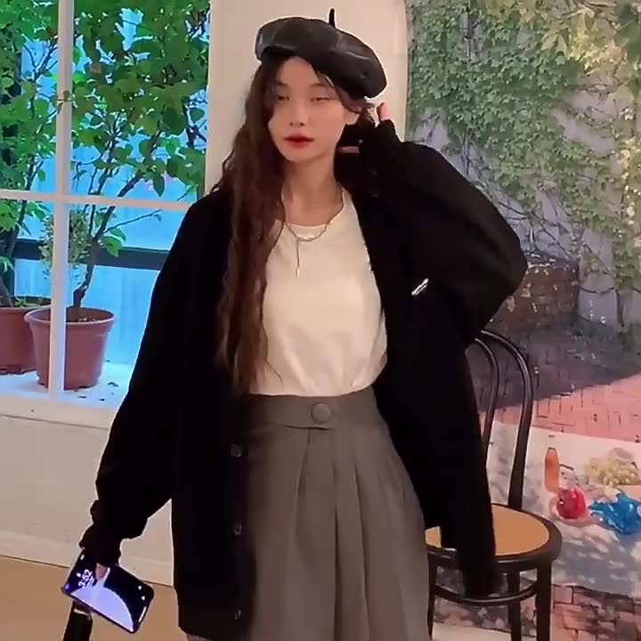 ISAHINI áo khoác nữ áo khoác hoodie áo khoác áo hoodie nữ áo hoodie áo khoác hoodie nữ wy08 | BigBuy360 - bigbuy360.vn