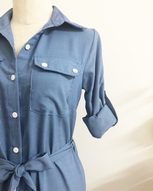 Váy kiểu somi kẻ mờ ( ảnh mặc thật chụp canh - có video quay) | BigBuy360 - bigbuy360.vn