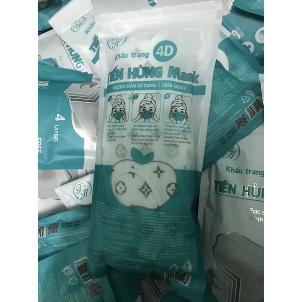  sét 50 chiếc khẩu trang 4d kf94 hình hoạ tiêt LV | BigBuy360 - bigbuy360.vn