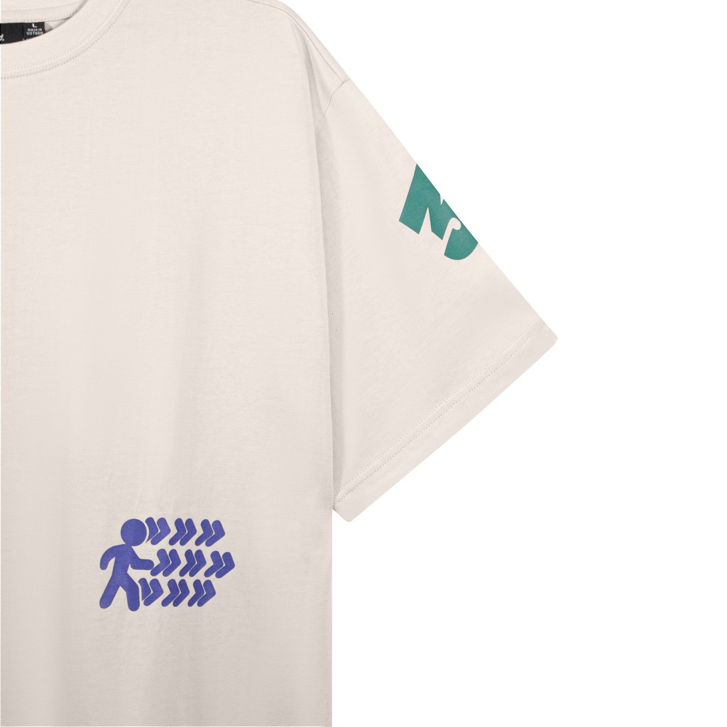 Áo thun LOUD Sticker Tee - Cream
