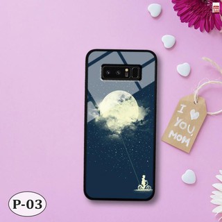 <New 2021> Ốp lưng kính Samsung Galaxy Note 8- hình 3D