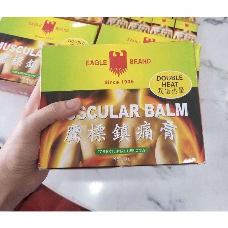 Dầu Cù Là Nóng Muscular Balm Singapore 20g