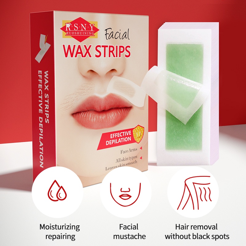 Hộp 72 giấy wax lông RUOALL 150g toàn thân